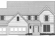 Traditional Style House Plan - 4 Beds 3.5 Baths 3070 Sq/Ft Plan #67-564 