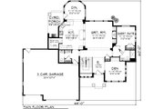 Traditional Style House Plan - 5 Beds 3.5 Baths 3160 Sq/Ft Plan #70-1088 
