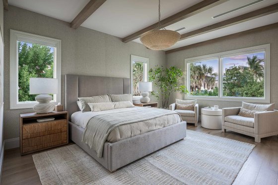 Interior - Master Bedroom for Cottage House Plan #938-162 - 4 bed, 4.5 bath