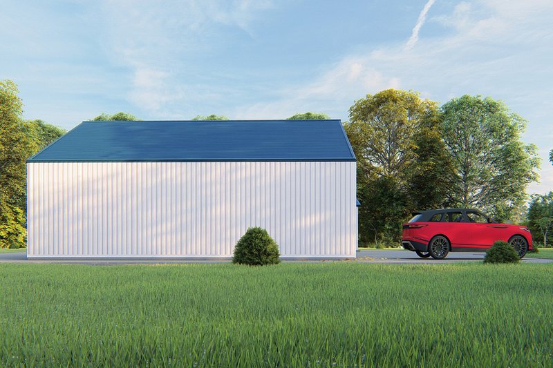 Dream House Plan - Exterior - Other Elevation 2 for Barndominium House Plan #1107-3 - 3 bed, 2 bath