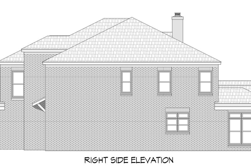 Dream House Plan - Exterior - Other Elevation 1 for Contemporary House Plan #932-923 - 5 bed, 4.5 bath