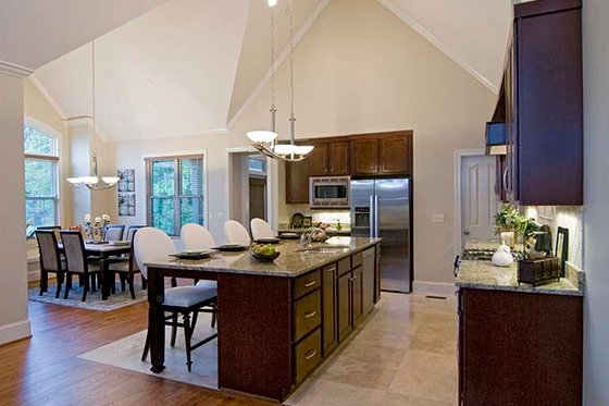 Interior - Kitchen 2 for European House Plan #929-870 - 5 bed, 4 bath