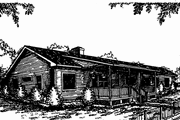 Ranch Style House Plan - 3 Beds 2 Baths 1955 Sq/Ft Plan #30-297 