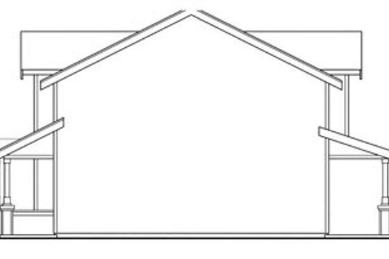 Exterior - Other Elevation 1 for Cottage House Plan #124-805 - 4 bed, 3 bath