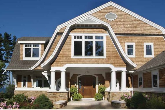 Exterior - Front Elevation 4 for Craftsman House Plan #928-232 - 3 bed, 3.5 bath