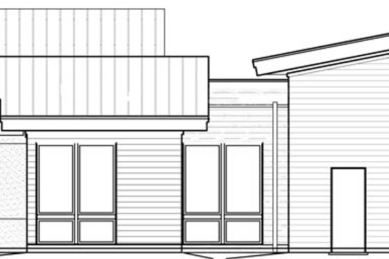 Exterior - Other Elevation for Contemporary House Plan #895-41 - 4 bed, 2.5 bath