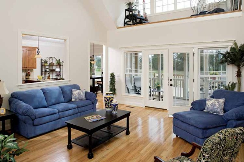 Dream House Plan - Interior - Family Room for Country House Plan #929-697 - 3 bed, 2.5 bath
