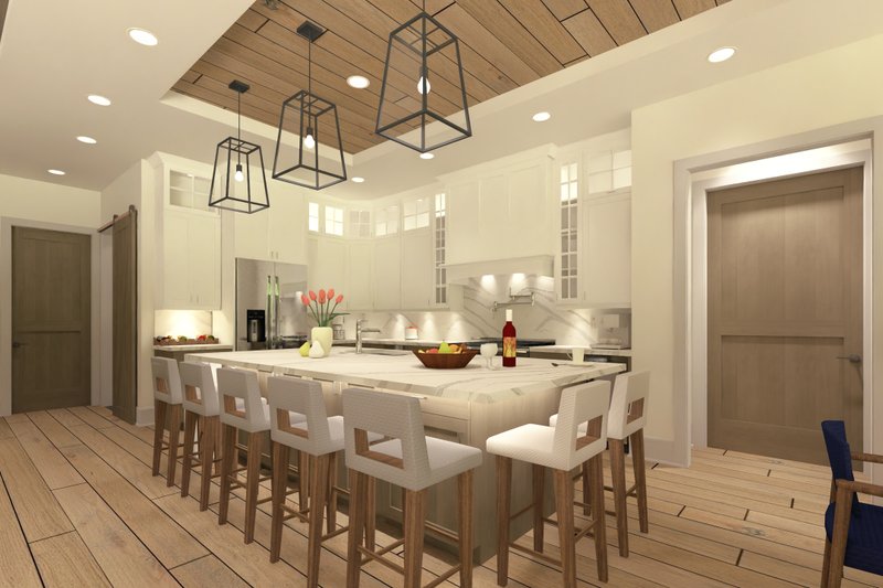 House Blueprint - Interior - Kitchen 1 for Farmhouse House Plan #1069-40 - 3 bed, 2.5 bath