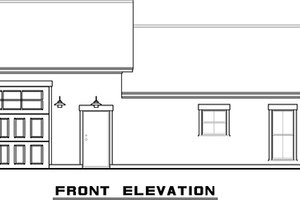 Exterior - Front Elevation 3 for Barndominium House Plan #923-234 - 3 bed, 2 bath