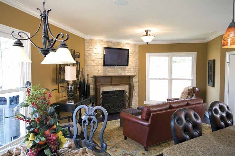 Home Plan - Interior - Family Room 1 for Country House Plan #17-3283 - 4 bed, 3 bath