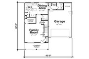 Farmhouse Style House Plan - 3 Beds 2.5 Baths 1600 Sq/Ft Plan #20-2410 
