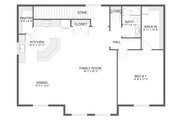 Barndominium Style House Plan - 1 Beds 1 Baths 1596 Sq/Ft Plan #1060-411 Floor 