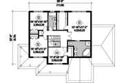 Country Style House Plan - 3 Beds 2 Baths 2428 Sq/Ft Plan #25-4427 