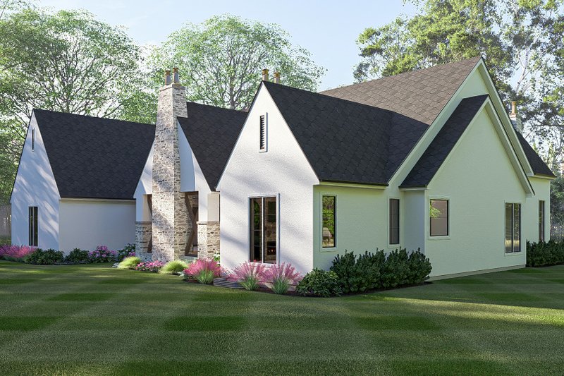 Home Plan - Exterior - Other Elevation 3 for Cottage House Plan #455-678 - 3 bed, 2.5 bath