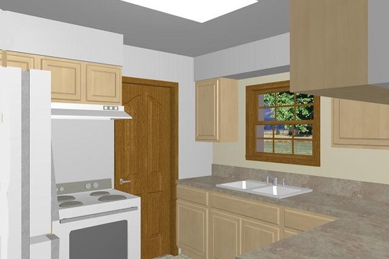 Interior - Other for Cottage House Plan #44-114 - 2 bed, 1 bath