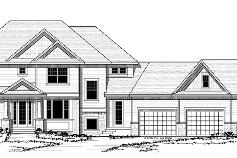 Dream House Plan - Traditional Exterior - Front Elevation Plan #51-655