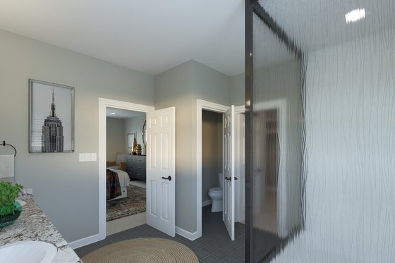 Interior - Master Bathroom for Traditional House Plan #1060-208 - 4 bed, 2.5 bath