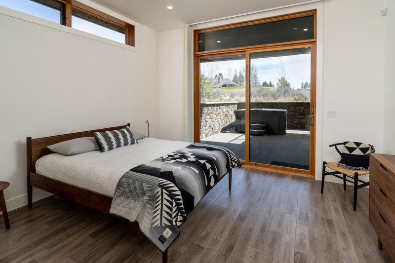 House Blueprint - Interior - Bedroom 2 for Modern House Plan #892-41 - 6 bed, 5.5 bath
