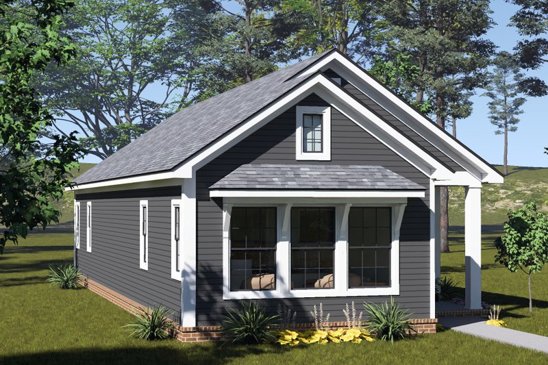 Dream House Plan - Exterior - Other Elevation 2 for Cottage House Plan #513-2441 - 2 bed, 2 bath