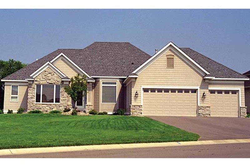 Dream House Plan - Exterior - Front Elevation 3 for Traditional House Plan #51-788 - 4 bed, 3 bath