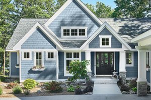 Country Exterior - Front Elevation Plan #928-333