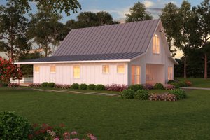 Exterior - Other Elevation 2 for Farmhouse House Plan #888-7 - 3 bed, 2.5 bath