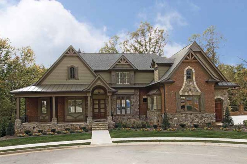 Home Plan - Craftsman Exterior - Front Elevation Plan #54-280