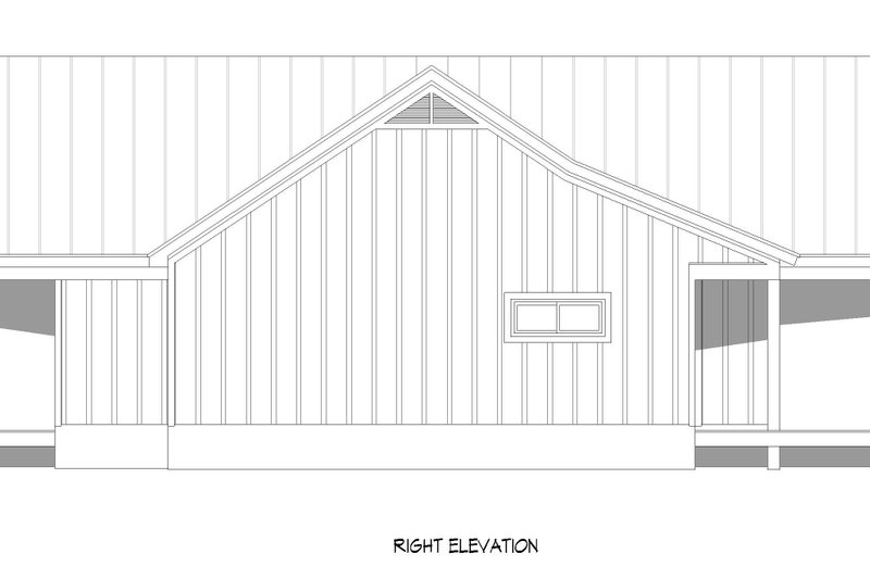 Dream House Plan - Exterior - Other Elevation 1 for Country House Plan #932-607 - 2 bed, 2 bath