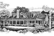 Traditional Style House Plan - 3 Beds 3 Baths 2629 Sq/Ft Plan #72-154 