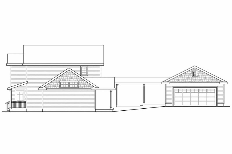Home Plan - Exterior - Other Elevation 1 House Plan #124-615 - 3 bed, 2.5 bath