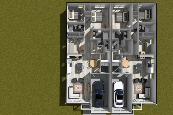 House Blueprint - Cottage Floor Plan - Main Floor Plan #513-2380