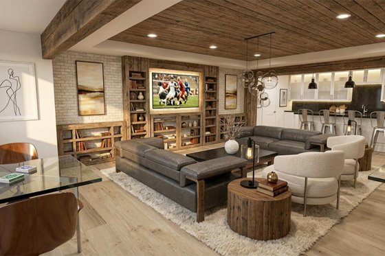 Interior - Other 2 for Contemporary House Plan #928-363 - 4 bed, 3.5 bath
