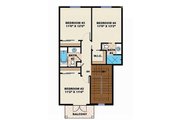 Adobe / Southwestern Style House Plan - 4 Beds 3.5 Baths 2548 Sq/Ft Plan #27-458 
