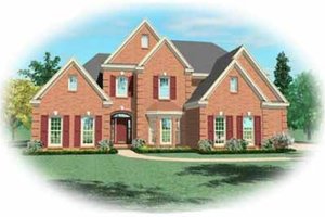 Traditional Exterior - Front Elevation Plan #81-305