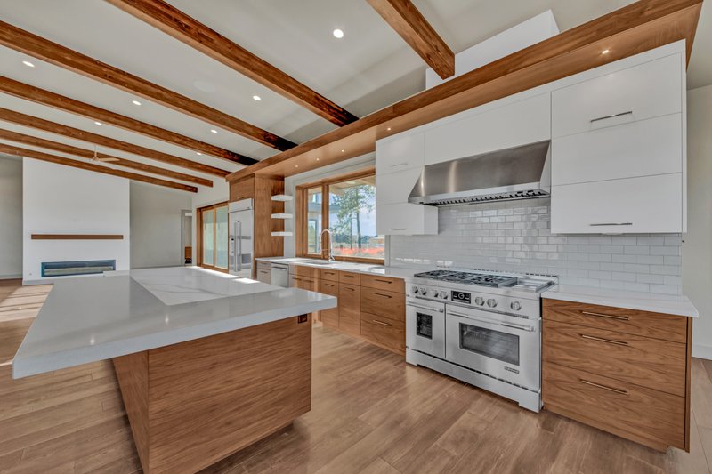 House Blueprint - Interior - Kitchen 6 for Modern House Plan #892-36 - 4 bed, 3.5 bath