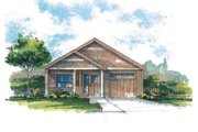 Bungalow Style House Plan - 3 Beds 2 Baths 1253 Sq/Ft Plan #53-425 