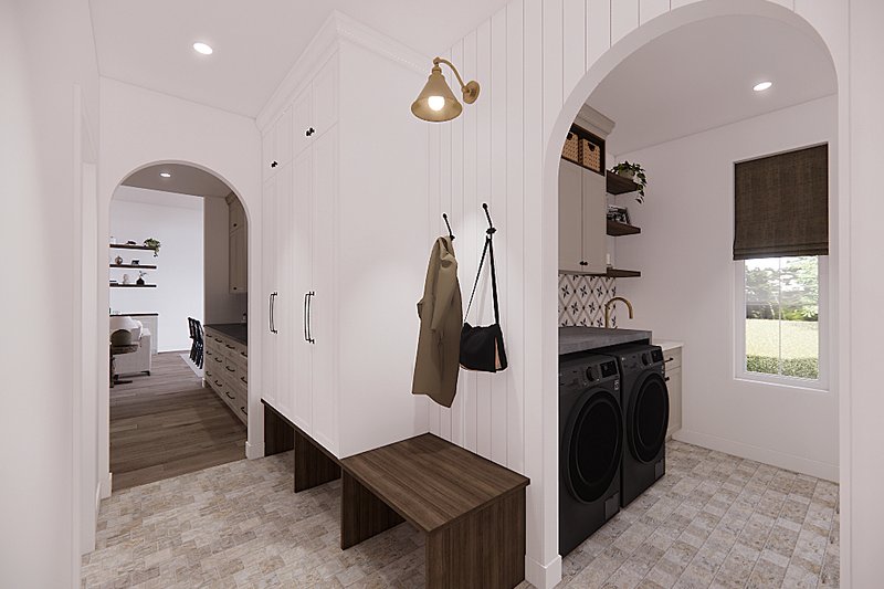 Home Plan - European Interior - Entry Plan #23-2794