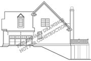 Colonial Style House Plan - 3 Beds 2.5 Baths 1718 Sq/Ft Plan #927-973 