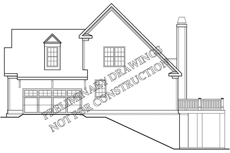 Home Plan - Exterior - Other Elevation for Colonial House Plan #927-973 - 3 bed, 2.5 bath