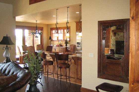 Kitchen photo of Craftsman style home