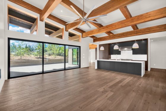 Interior - Family Room 1 for Modern House Plan #892-45 - 4 bed, 4.5 bath