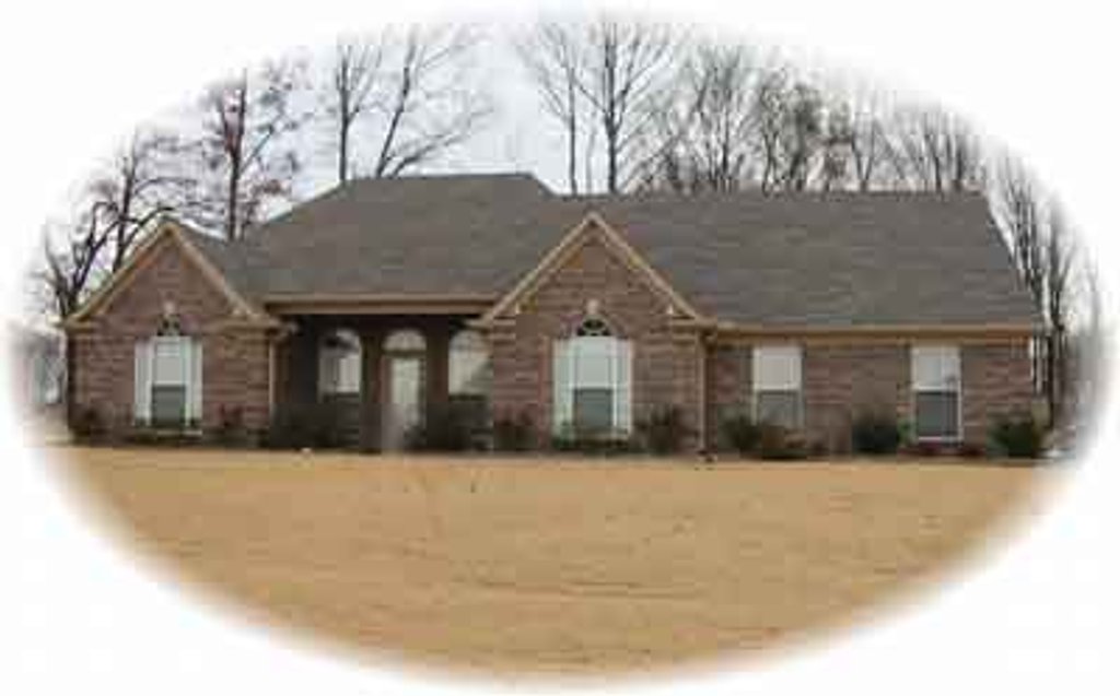 Exterior - Front Elevation 2 for European House Plan #81-913 - 3 bed, 2 bath