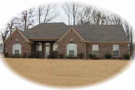 Exterior - Front Elevation for European House Plan #81-913 - 3 bed, 2 bath