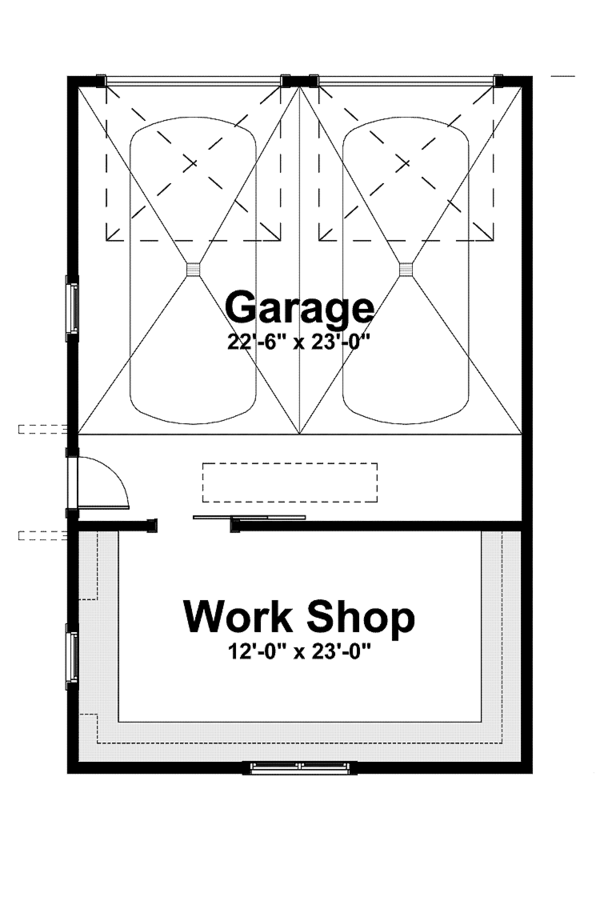 Home Plan - Colonial Floor Plan - Main Floor Plan #928-220