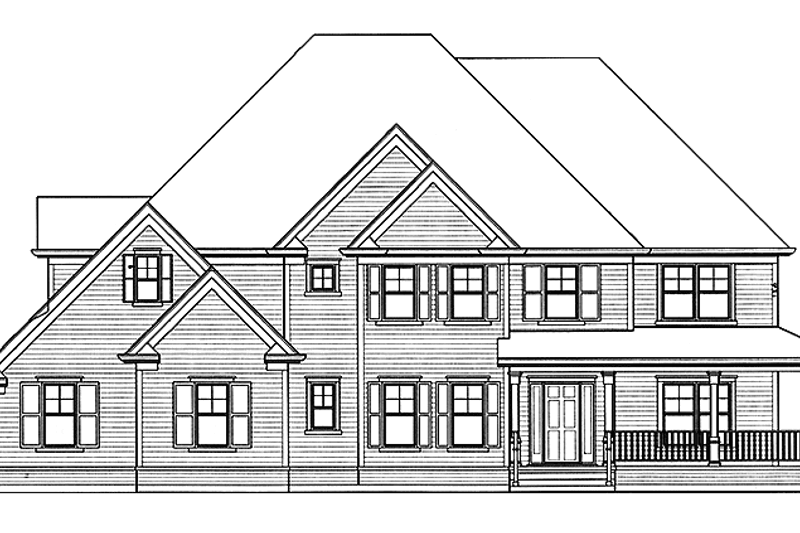 Home Plan - Victorian Exterior - Front Elevation Plan #978-13