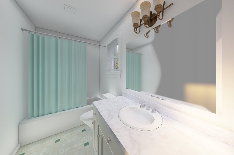 Dream House Plan - Interior - Bathroom for Traditional House Plan #126-174 - 1 bed, 1 bath