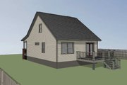 Cottage Style House Plan - 3 Beds 2 Baths 1213 Sq/Ft Plan #79-141 