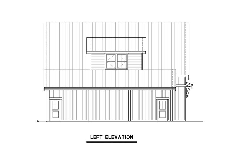 Farmhouse Style House Plan - 1 Beds 1 Baths 959 Sq/Ft Plan #1070-198 ...