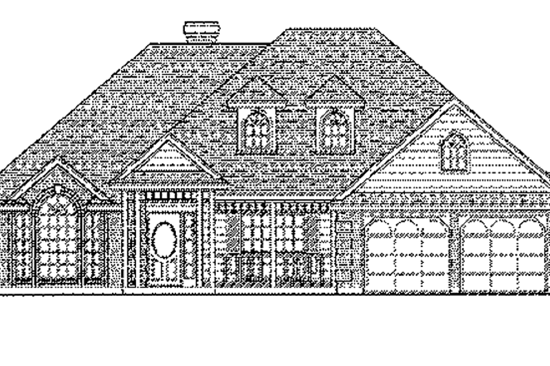 Home Plan - Country Exterior - Front Elevation Plan #40-479