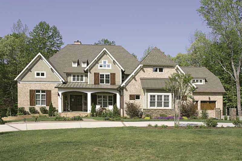 Home Plan - European Exterior - Front Elevation Plan #453-605